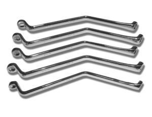 5 piece Brake Bleeder Wrench Set, 7mm, 8mm, 9mm, 10mm, & 11mm