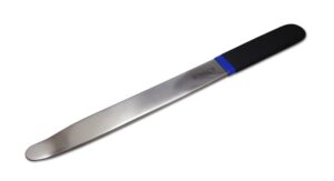 12″ XL Large radius trim pry tool, stainless, dipped handle