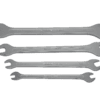SAE Flat Wrench Set, 4 pc Set 1/4" thru 3/4", double open end