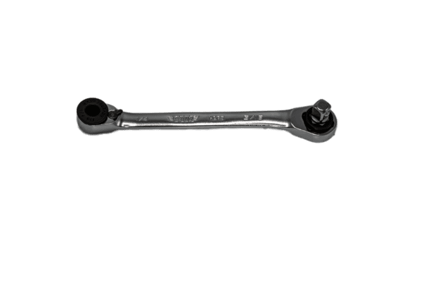 1/4" & 5/16" Hex Bit Ratchet and 1/4" Square Drive insert, double ended