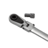 12 " XL Hex Bit Ratchet, 1/4" hex drive, one end flex and lock