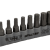 TORX PLUS, Impact Quality S2 Bit Set, 8 pc Bits 5/16″ Hex bodies, 1.25″L, IP20 thru IP55