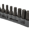 TORX PLUS, Impact Quality S2 Bit Set, 8 pc Bits 5/16" Hex bodies, 1.25"L, IP20 thru IP55