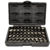 IMPACT MASTER Set, 50 Piece, Half Cut Torx, Hex, Flat, Philips, & XZN Drivers, 3/8" Sq. Dr.