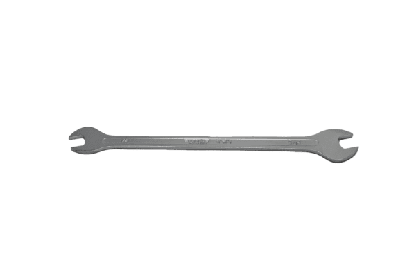 SAE Flat Thin Wrench, double open end, 1/4" x 5/16"