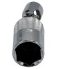 13/16" Universal Joint Spark Plug Socket, 3/8" Drive