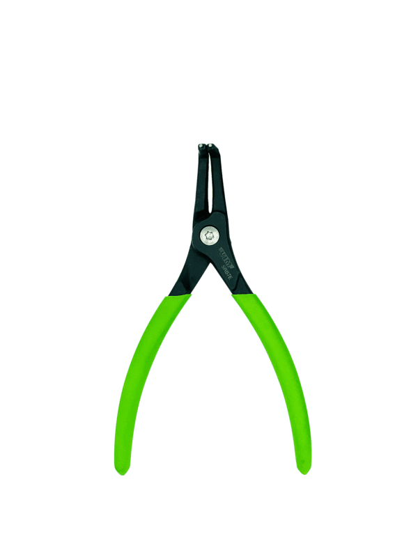 Snap Ring Pliers, Bent 85 degrees, External, 7" OAL (.071) hardened tips