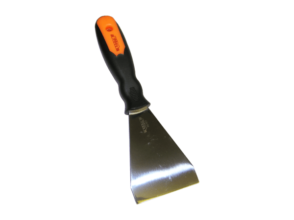 3" Flex. S/Steel Putty Knife, tapered polished blade