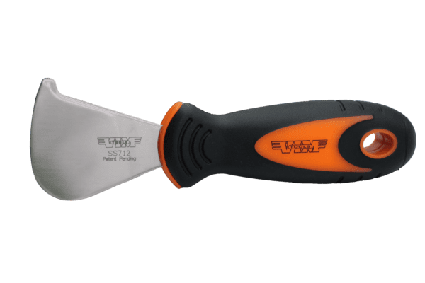 Oyster Knife Blade Scraper or/blk handle, s/steel blade