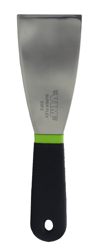 Slim Super Flex SS Putty Knife, 2" wide, .020 ground taperd Super Flex Blade
