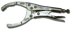 Locking adjustable OIL Filter Pliers, 2.125" to 4.25"