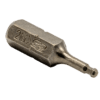 2M BALL HEX BIT 1/4” HEX DRIVE X 1” LONG
