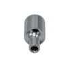 E4 TORX® socket, 1/4” square drive, satin chrome