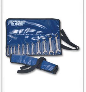 wrench set in roll up pouch