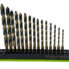 15 Piece Power Drive M35 Drill Bit Set with Magnetic Base