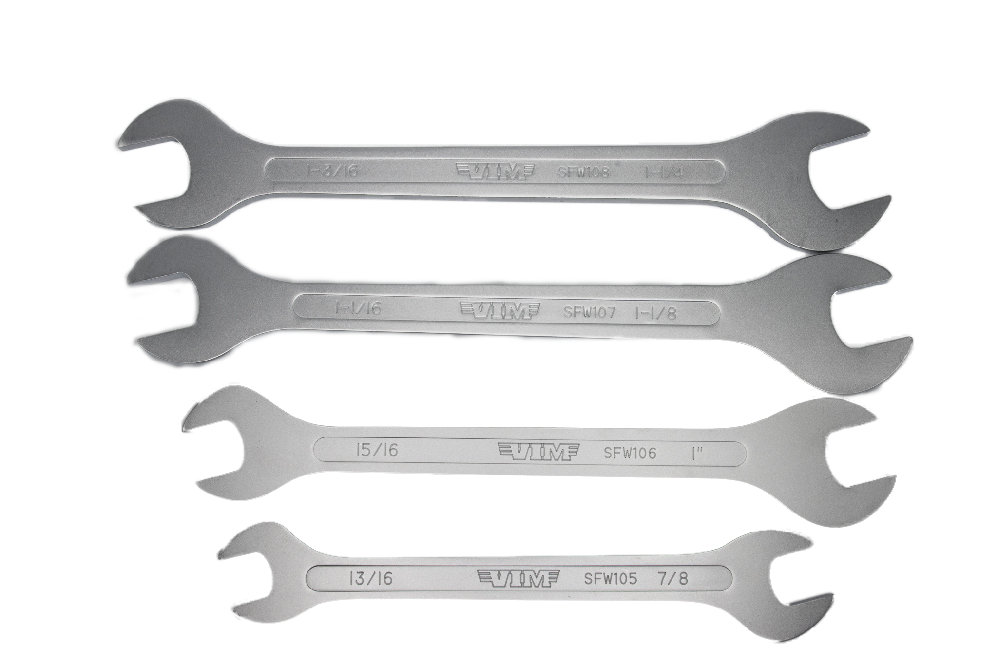 GRAY TOOLS 8-Piece Sae Open End Wrench Set
