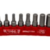 8 PC 5/16" Shank Impact Hex Bit Set, 1.25" OAL