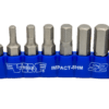 8 PC 5/16" Shank Impact Hex Bit Set, Metric, 1.25" OAL