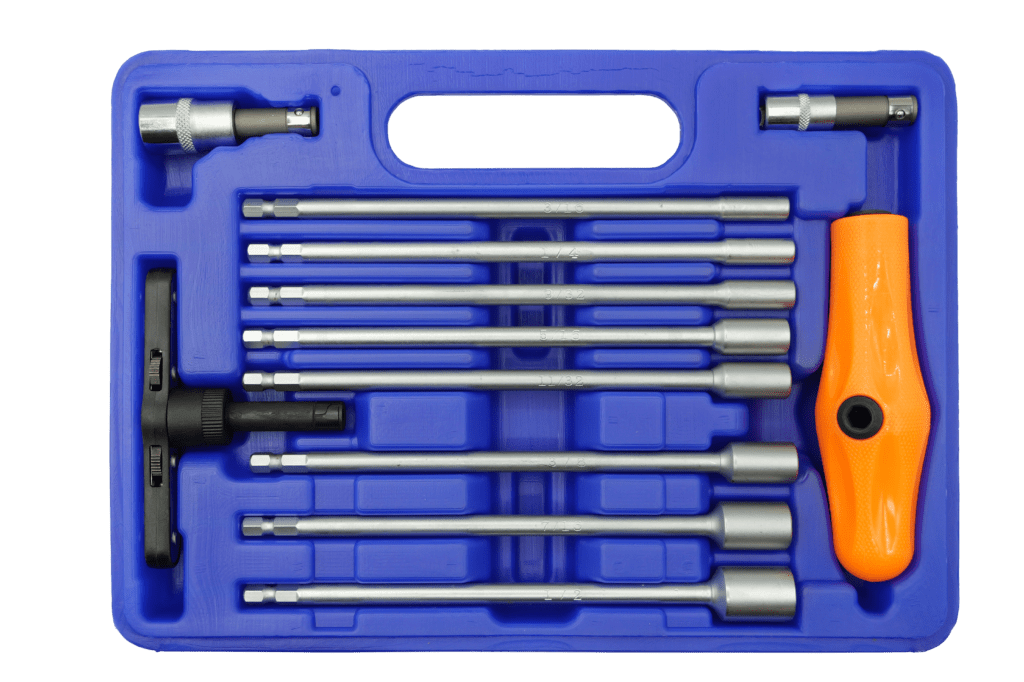 SAE, T Handle Nut Driver Set