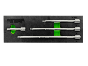 4 Piece 3/8" Drive Wobble Extension Set