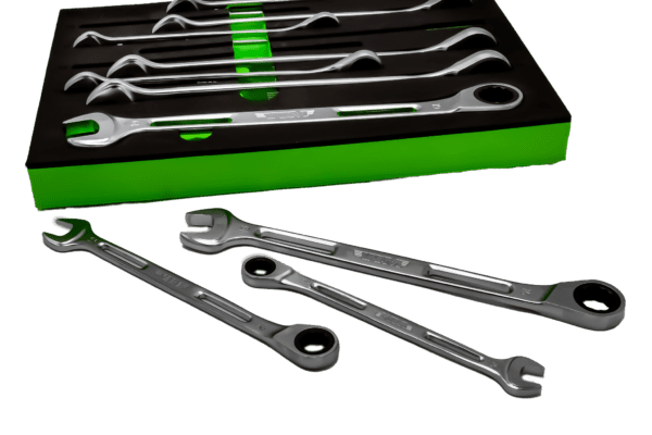 10MM - 19MM RATCHETING WRENCH EXOSKELETON DESIGN FOR WEIGHT REDUCTION