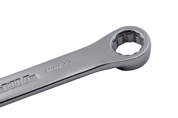 11 X 11MM DD FLEX RATCHETING WRENCHcloseup fixed side