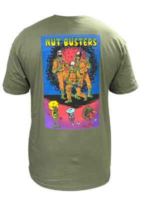 Tool Life Nut Buster Shirt - Military Green front
