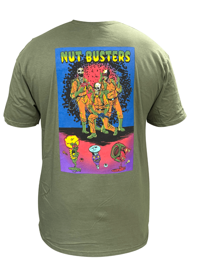 Tool Life Nut Buster Shirt Military Green VIM Tools