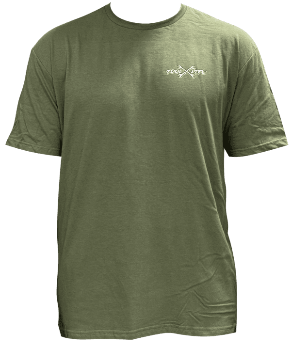 Tool Life Nut Buster Shirt - Military Green front