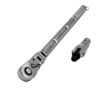 3 PC. 1/2" DRIVE TELESCOPIC RATCHET KIT Includes: BB24A: 1/2'' DR. BREAKER BAR ATTACHMENT FR25A: 1/2" DR. 90T FLEX INDEXING RATCHET HEAD ATTACHMENT TH21: TELESCOPIC HANDLE FOR MULTIPLE TOOL ATTACHMENTS