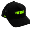 VIM HAT - PVC PATCH LOGO - BLACK