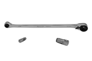 8'' HEAVY DUTY HEX BIT RATCHET 1/4" X 10MM REVERSIBLE