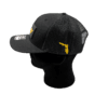 PVC PATCH VINTAGE LOGO HAT - BLACK PATCH