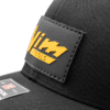 PVC PATCH VINTAGE LOGO HAT - BLACK PATCH