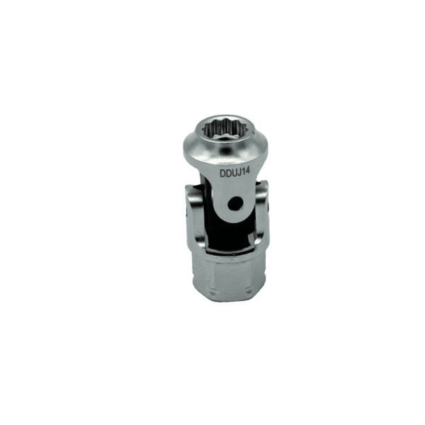 1/4" 12-PT DUAL DRIVE STUBBY UJ SAE SOCKET - 1/4'' X 11MM DR.