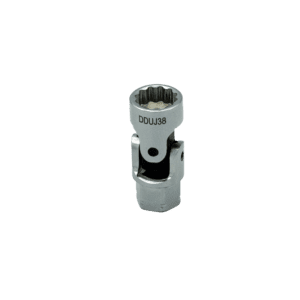 3/8" 12-PT DUAL DRIVE STUBBY UJ SAE SOCKET - 1/4'' X 11MM DR.