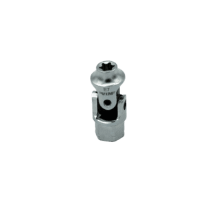 E7 TORX DUAL DRIVE STUBBY UJ SOCKET - 1/4'' X 11MM DR.