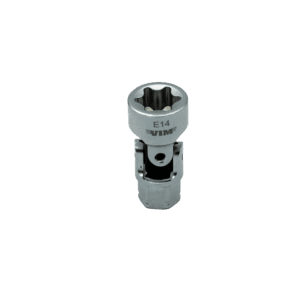 E14 TORX DUAL DRIVE STUBBY UJ SOCKET - 1/4'' X 11MM DR.