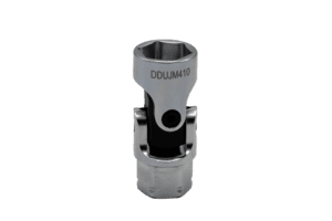 10MM 6-PT DUAL DRIVE STUBBY UJ METRIC SOCKET - 1/4'' X 11MM DR.