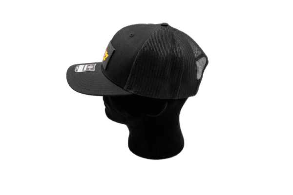 PVC PATCH VINTAGE LOGO HAT - BLACK PATCH