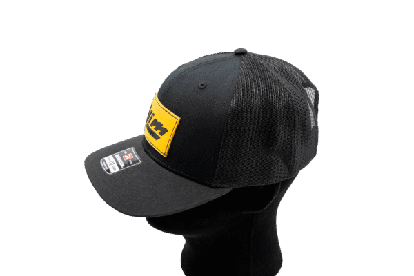 PVC PATCH VINTAGE LOGO HAT - ORANGE PATCH