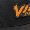 PVC VINTAGE ORANGE VIM LOGO & 1931 - BLACK HAT