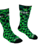 VIM GREEN DIGITAL CAMO BAMBOO CREW SOCK