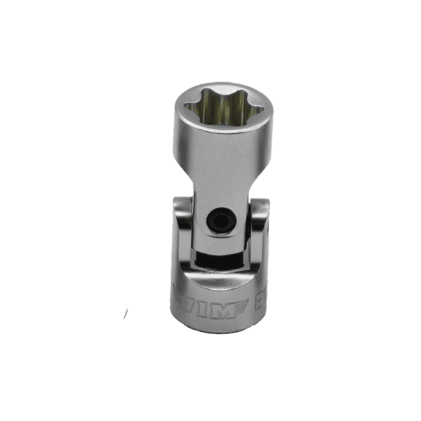E12 TORX STUBBY UNIVERSAL JOINT SOCKET - 1/4'' DR. - SATIN