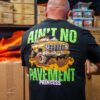 VIM AIN'T NO PAVEMENT PRINCESS T SHIRT - BLACK