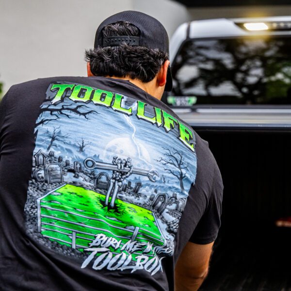 Bury Me In My Toolbox Shirt Black
