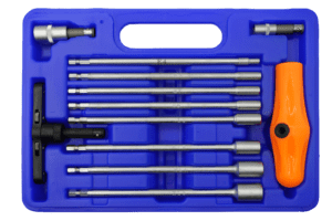 INVERTED E-TORX "T" HANDLE NUT DRIVER SET