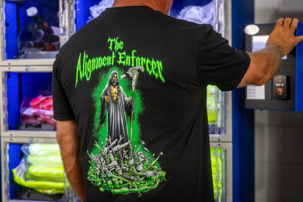 VIM ALIGNMENT ENFORCER T SHIRT - BLACK