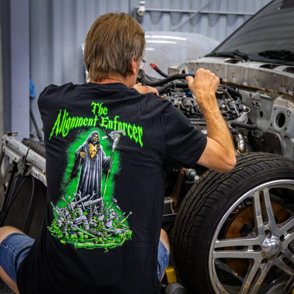 VIM ALIGNMENT ENFORCER T SHIRT - BLACK