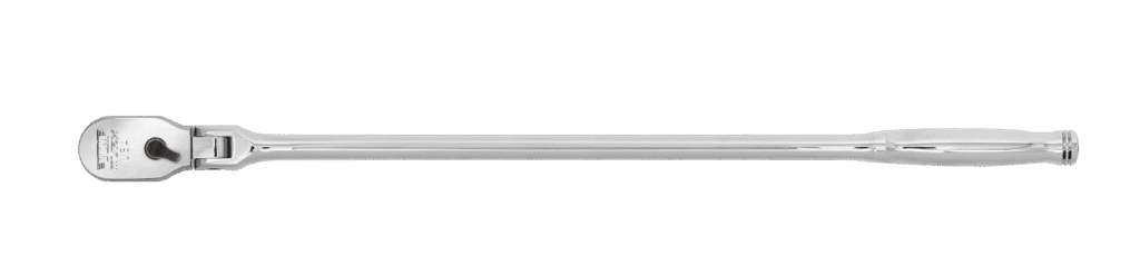 1/2'' DR. 24'' OAL. 90T FLEX HEAD RATCHET - USA MADE